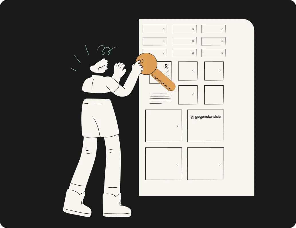 Schlüssel für Freunde oder Familie im Smart-Locker hinterlegen