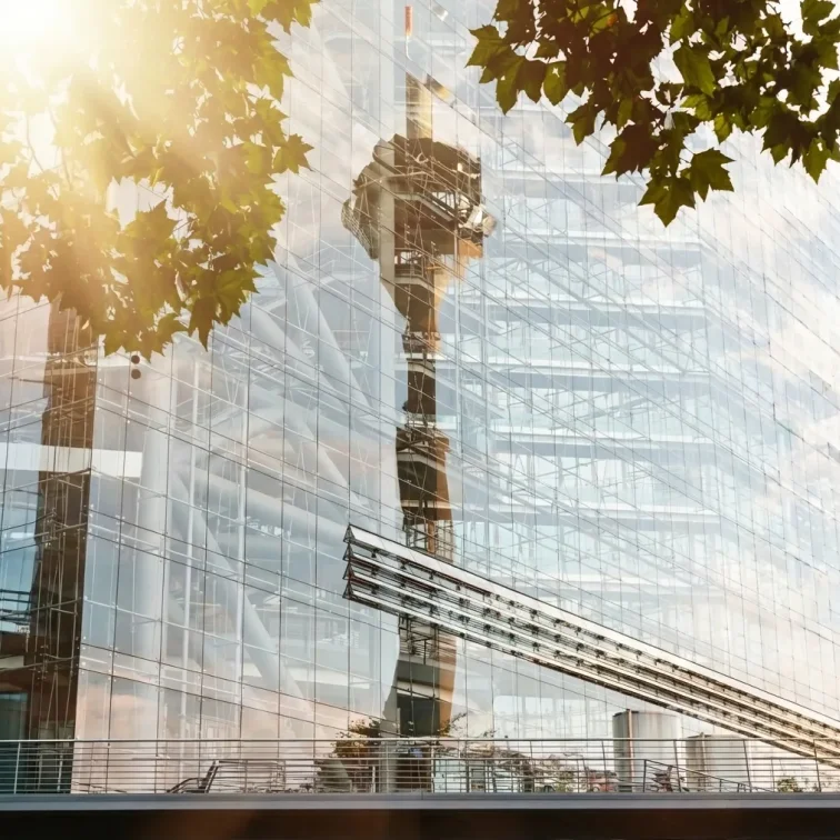 Smart-Locker für Übergaben in Düsseldorf – Stadtansicht