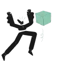 Person holding a parcel