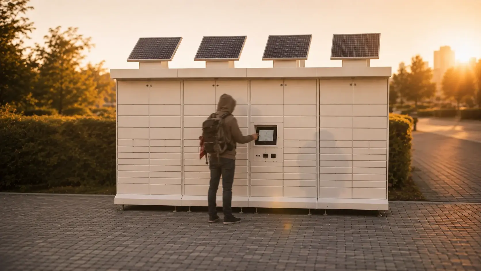 Schlüssel im Smart-Locker hinterlegen – Gast oder Handwerker holt ihn selbst ab
