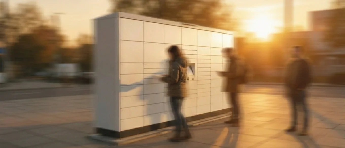 Smart-Locker im Freien